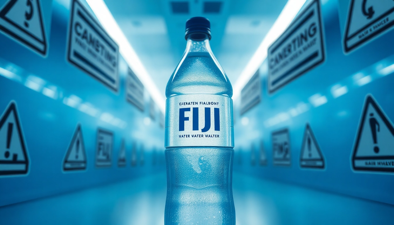 Alert regarding fiji water bottles recalled due to contamination concerns