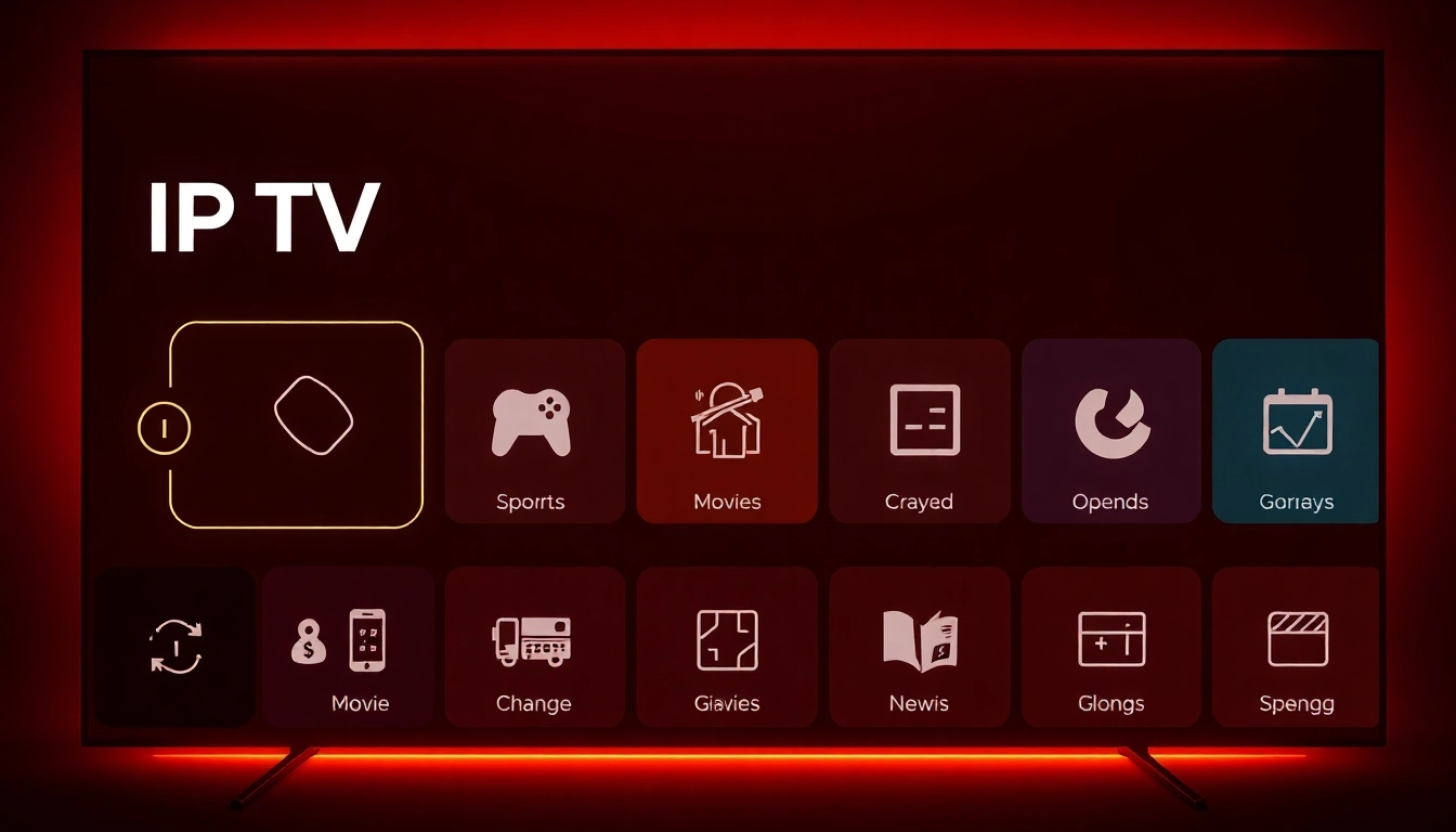 Showcasing abonnement iptv subscription plans with diverse genres and user-friendly interface.