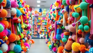 Shop diverse pet toys that engage and entertain your pets with unique designs and vibrant colors.