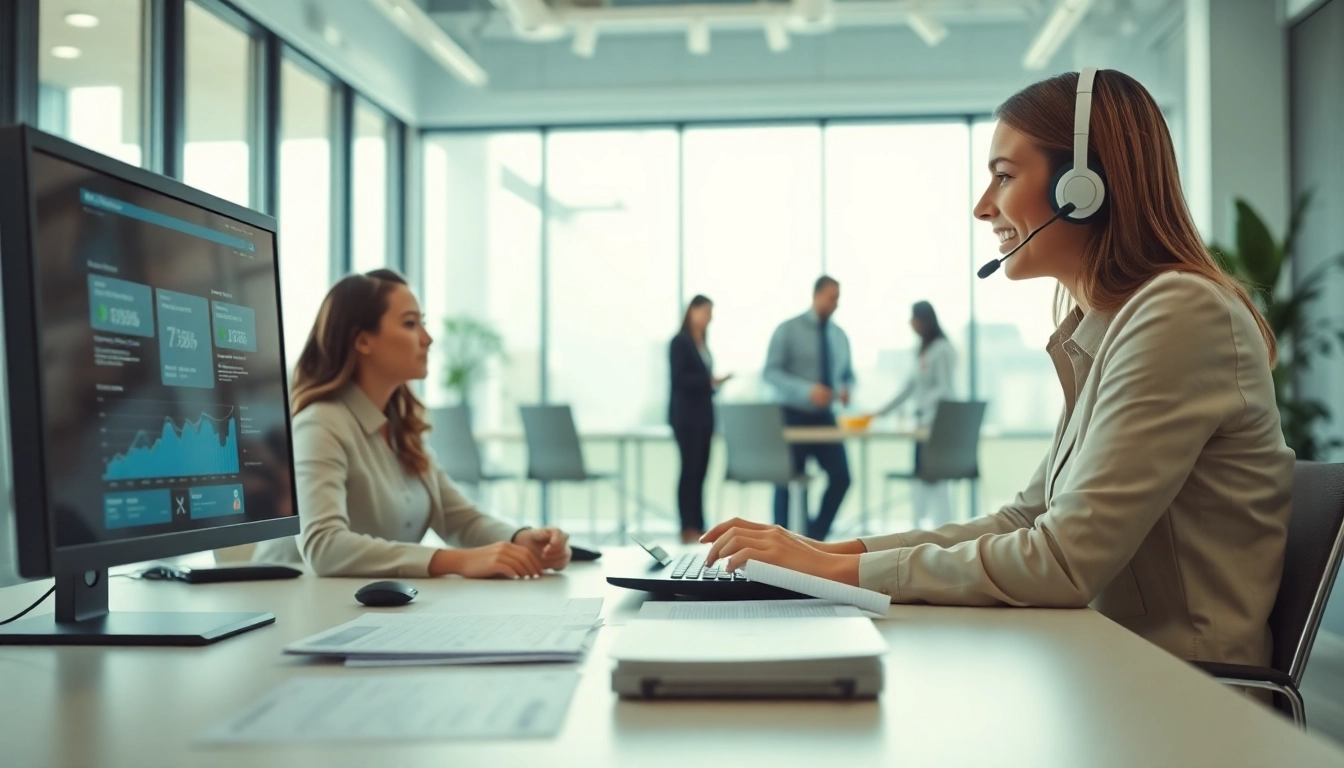 Engaging in Telephone Data Collection, a professional interviewer communicates effectively with a participant.