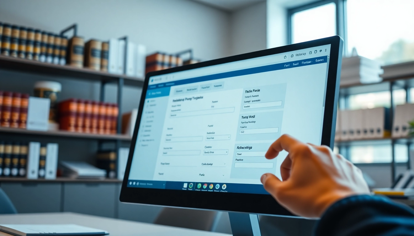 Streamlined experience on an online trademark registration platform enhancing user confidence.
