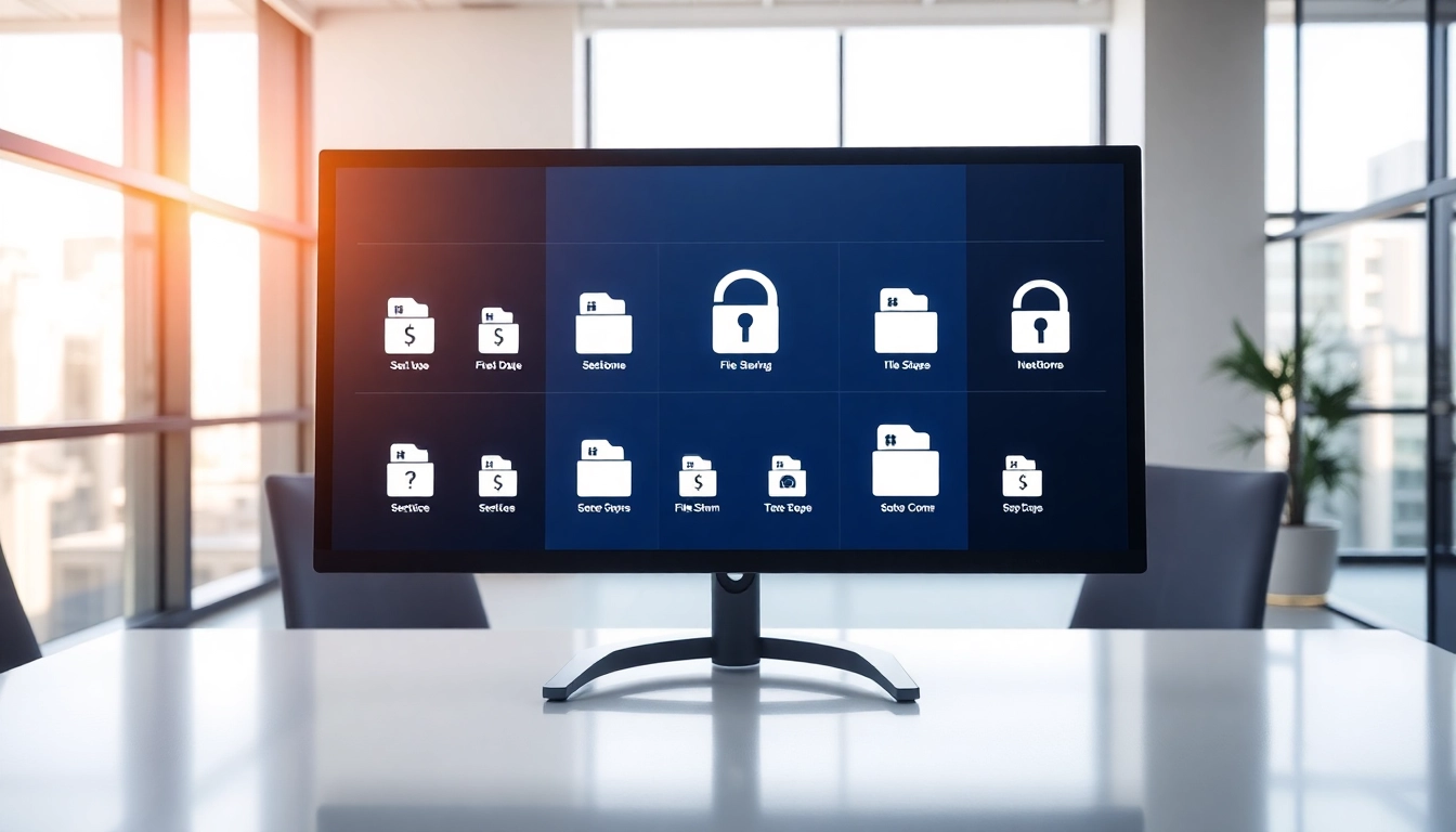 Datenraum Anbieter Deutschland: Sicheres und modernes Datenraummanagement in einem Büro.