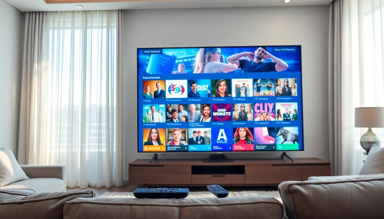 Disfruta Comprar Listas IPTV con variedad de canales en una pantalla de alta definición.