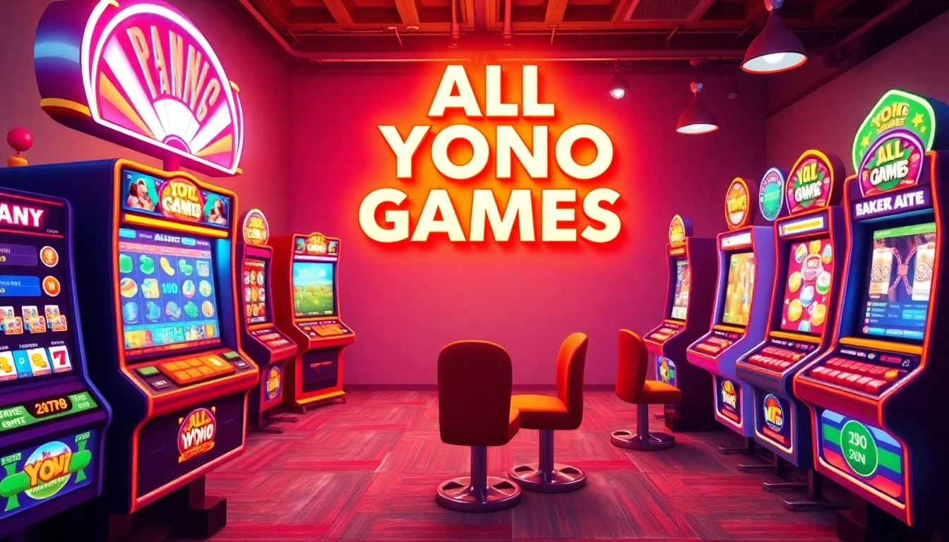 Explore FUN and EXCITING 'ALL YONO GAMES' with vibrant graphics and thrilling gameplay.