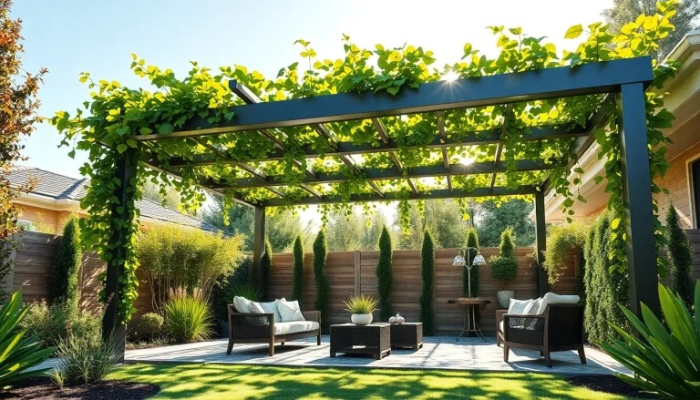 Transform Your Outdoor Space with a Modern Steel Pergola: Style, Function, and Durability