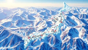 Comprehensive Ski Map of Japan: Guide to the Best Resorts and Trails